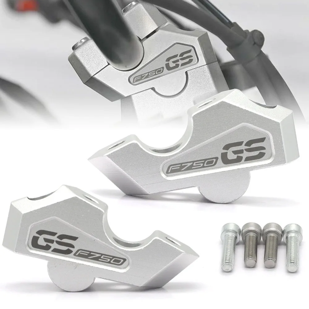 Silver handlebar risers Height up Adapters for bmw F750GS F750 750GS 2018-ON for 22MM handlebar
Silver handlebar risers Height up Adapters for bmw F750GS F750 750GS 2018-ON for 22MM handlebar