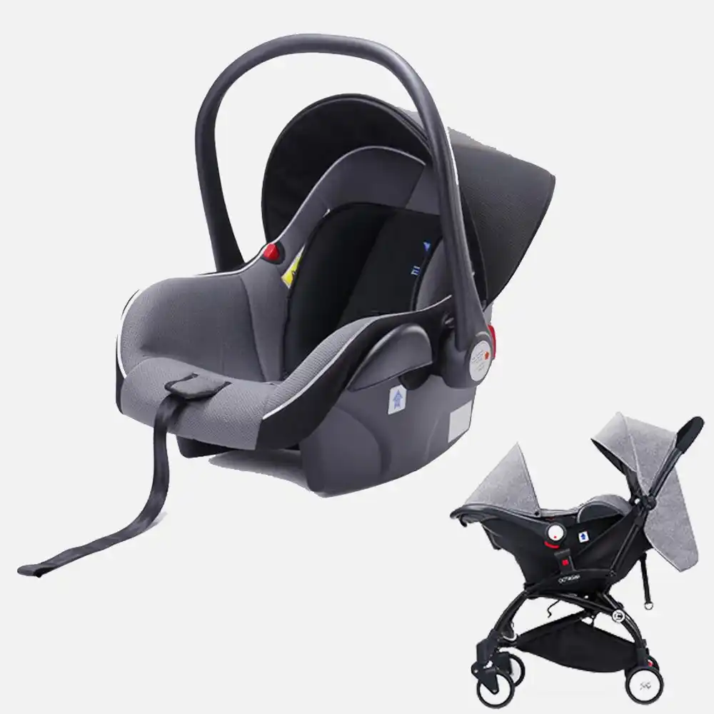 pram with carrycot and carseat