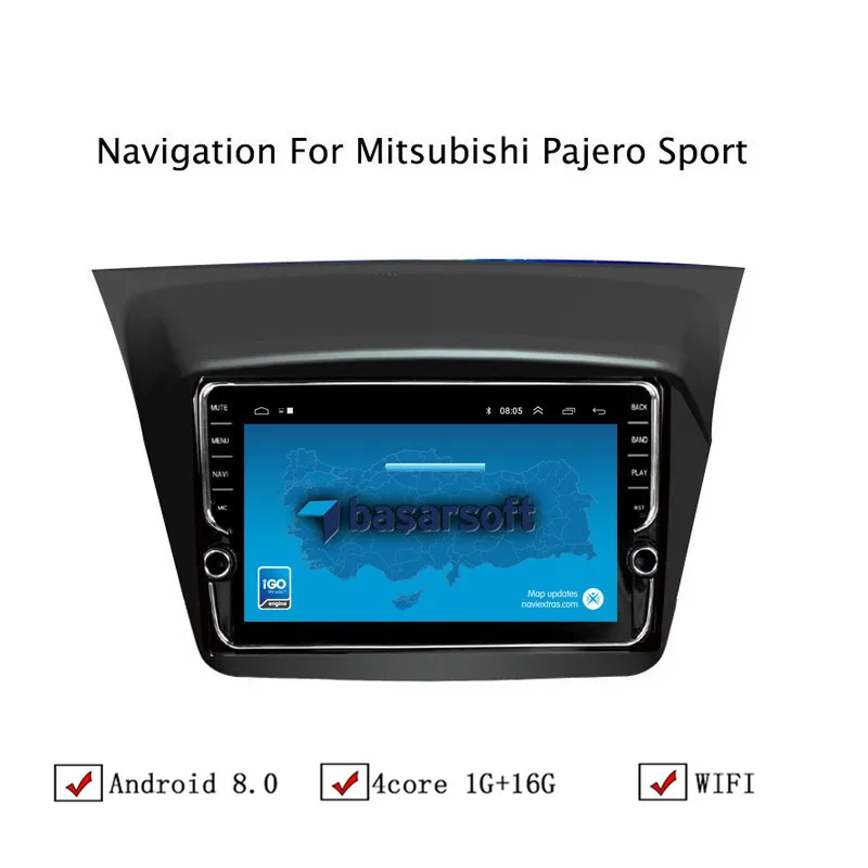 9" Android 8.1 Car GPS Navigation For Mitsubishi Pajero Sport 2013-2017 Car Radio Stereo Head Unit ,Top Car Accessories
9" Android 8.1 Car GPS Navigation For Mitsubishi Pajero Sport 2013-2017 Car Radio Stereo Head Unit ,Top Car Accessories
