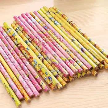 5pcs/Lot Kawaii Cartoon Spongebob Barbie Princess HB Pencil For Kids Students Despicable Me Minions Pencils School Stationery
5pcs/Lot Kawaii Cartoon Spongebob Barbie Princess HB Pencil For Kids Students Despicable Me Minions Pencils School Stationery