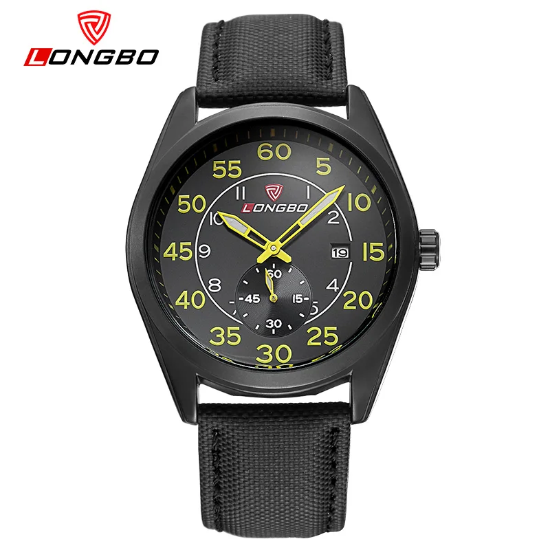 LONGBO Brand Relogio Masculino Fashion Watch Military Leather Quartz Watches Calendar Wristwatches Men Wristwatches Mentre 80214
LONGBO Brand Relogio Masculino Fashion Watch Military Leather Quartz Watches Calendar Wristwatches Men Wristwatches Mentre 80214