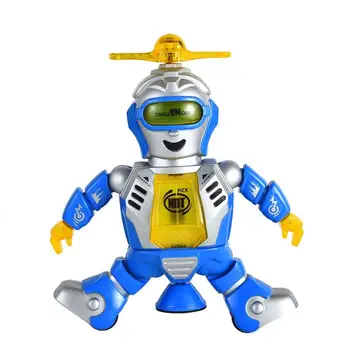 Electric Robot Children's Toy Space Dancing Sing Turn And Shine Electric Robot 360 Degrees Rotating Light Music Toy
Electric Robot Children's Toy Space Dancing Sing Turn And Shine Electric Robot 360 Degrees Rotating Light Music Toy