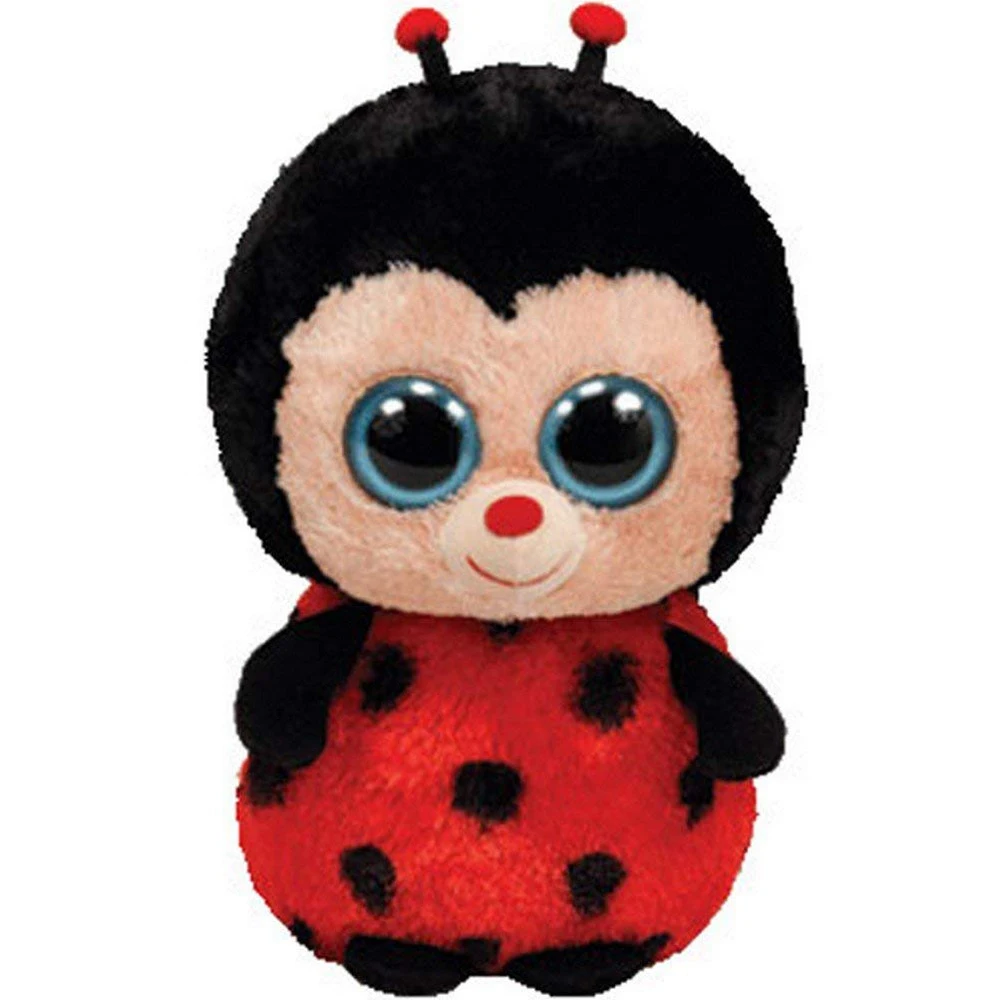 Pyoopeo Original Ty Boos 6" 15cm Bugsy the Ladybug Plush Regular Soft Big-eyed Stuffed Animal Insect Collection Doll Toy
Pyoopeo Original Ty Boos 6" 15cm Bugsy the Ladybug Plush Regular Soft Big-eyed Stuffed Animal Insect Collection Doll Toy