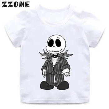 Boys/Girls Halloween Town Pumpkin King Jack Skellington Pattern T shirt Kids Funny Cartoon Clothes Baby Summer T-shirt,HKP5234
Boys/Girls Halloween Town Pumpkin King Jack Skellington Pattern T shirt Kids Funny Cartoon Clothes Baby Summer T-shirt,HKP5234