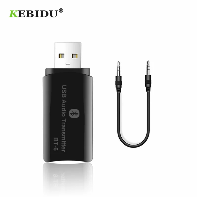 KEBIDU Portable Wireless Bluetooth Transmitter Receiver Mini USB Bluetooth Audio Receiver 3.5mm AUX Dongle Music Adapter Car Kit
KEBIDU Portable Wireless Bluetooth Transmitter Receiver Mini USB Bluetooth Audio Receiver 3.5mm AUX Dongle Music Adapter Car Kit