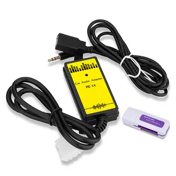Car Audio MP3 Player Interface USB AUX Cable MP3/WMA Decoder Audio 3.5mm Virtual CD Changer Mazda CX 3 6
Car Audio MP3 Player Interface USB AUX Cable MP3/WMA Decoder Audio 3.5mm Virtual CD Changer Mazda CX 3 6