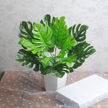 1Pc Monstera Leaves Office Home Artificial Plant Simulation Fake leaves Home Decoration Photography Props Background Accessories
1Pc Monstera Leaves Office Home Artificial Plant Simulation Fake leaves Home Decoration Photography Props Background Accessories