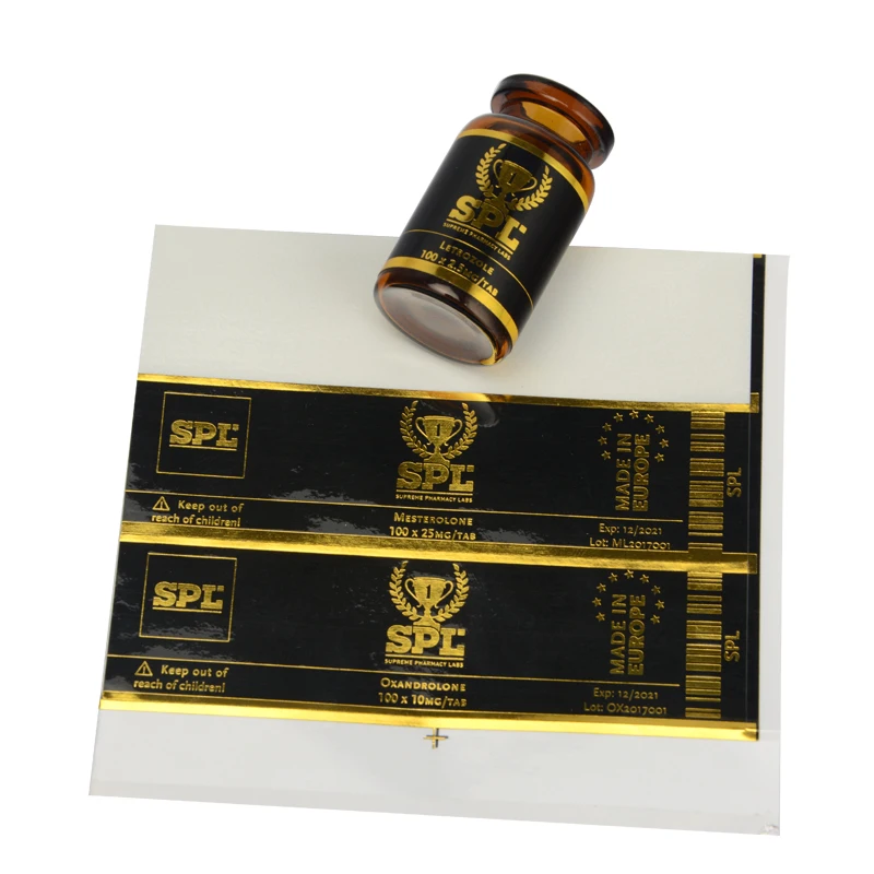 Cheap Label Sticker Maker Plastisol Heat Transfer Printing with Custom Golden Foil Letters Logo on Paper or Clear PVC
Cheap Label Sticker Maker Plastisol Heat Transfer Printing with Custom Golden Foil Letters Logo on Paper or Clear PVC