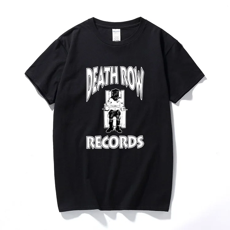 DEATH ROW T-SHIRT Rap Tee Hip Hop Graphic 90's Dr. Dre Snoop Dogg West Coast Summer Casual Short Sleeve T shirt Camisetas Hombre
DEATH ROW T-SHIRT Rap Tee Hip Hop Graphic 90's Dr. Dre Snoop Dogg West Coast Summer Casual Short Sleeve T shirt Camisetas Hombre