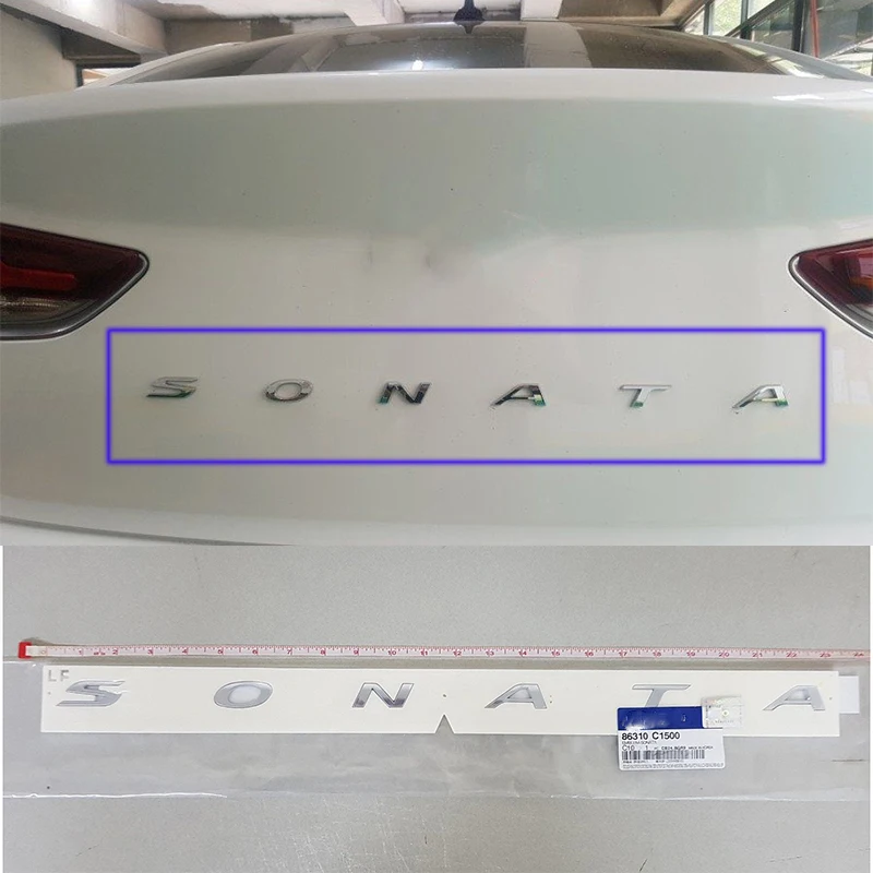 for Genuine OEM Rear Trunk SONATA Letter Emblem Badge 1ea For Hyundai Sonata 2017-2018 86310C1500 86310 C1500
for Genuine OEM Rear Trunk SONATA Letter Emblem Badge 1ea For Hyundai Sonata 2017-2018 86310C1500 86310 C1500