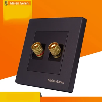 1PCS Four Speaker Junction Box Audio Cable Connector Terminal Block Terminal Banana Head Seat Copper Gold Plated Home Devices
1PCS Four Speaker Junction Box Audio Cable Connector Terminal Block Terminal Banana Head Seat Copper Gold Plated Home Devices