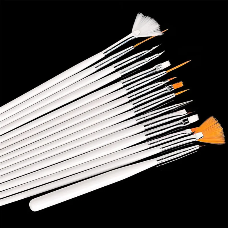 15Pcs Nail Art Polish Painting Draw Pen Tips Tools Set UV Gel Cosmetic Nail tools pinceis nail Wholesale White
15Pcs Nail Art Polish Painting Draw Pen Tips Tools Set UV Gel Cosmetic Nail tools pinceis nail Wholesale White