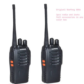 2pcs NEW Portable Walkie Talkie Two Way Radios UHF Ham Radio HF Transceiver Baofeng 888 For CB Radio Station Baofeng Bf-888s
2pcs NEW Portable Walkie Talkie Two Way Radios UHF Ham Radio HF Transceiver Baofeng 888 For CB Radio Station Baofeng Bf-888s