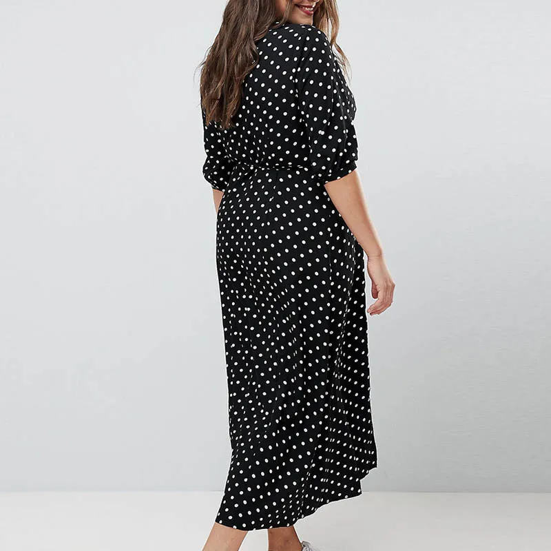 2019 Summer dress women plus size bust 137cm 5XL 6XL 7XL 8XL 9XL V-neck Loose dress women black color
2019 Summer dress women plus size bust 137cm 5XL 6XL 7XL 8XL 9XL V-neck Loose dress women black color