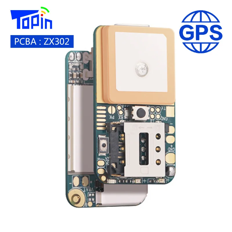ZX302 PCBA Super Mini GSM font b GPS b font Tracker Locator Real time Call Tracking