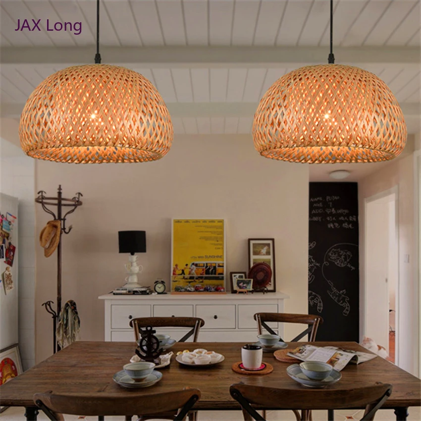 Vintage Bamboo LED Pendant Lamp Weaving Bamboo Nest Nest Antique Pendant Lights Lanterns Living Room Hotel Restaurant Aisle Lamp
Vintage Bamboo LED Pendant Lamp Weaving Bamboo Nest Nest Antique Pendant Lights Lanterns Living Room Hotel Restaurant Aisle Lamp