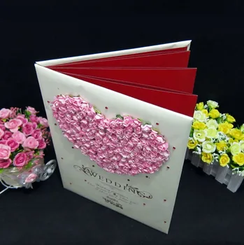 Wedding Guest Book Dream Wedding Signature Book Signature Thin Three-dimensional Rose New Check-in for Wedding Party Supplies
Wedding Guest Book Dream Wedding Signature Book Signature Thin Three-dimensional Rose New Check-in for Wedding Party Supplies