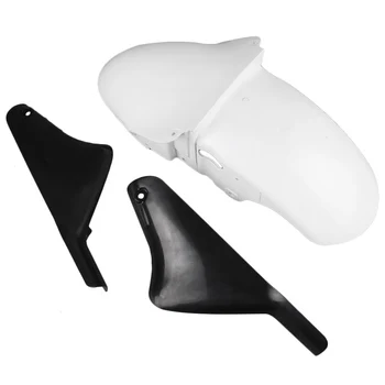 Unpainted White Front Wheel Fender Mudguard Splash Extension Extender Fairing Cover Kit For Kawasaki Ninja ZX-6R ZX6R 2000-2002
Unpainted White Front Wheel Fender Mudguard Splash Extension Extender Fairing Cover Kit For Kawasaki Ninja ZX-6R ZX6R 2000-2002