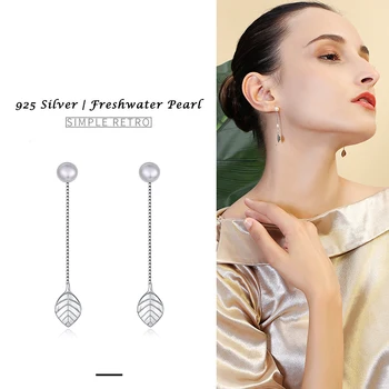 Hongye Pearl Jewelry pearl earrings Drop earrings 100% 925 sterling silver earrings for women with box Trendy ethnic earrings
Hongye Pearl Jewelry pearl earrings Drop earrings 100% 925 sterling silver earrings for women with box Trendy ethnic earrings