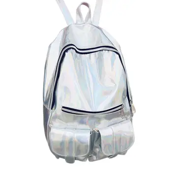 PinShang Fashion Backpack Leisure PU Laser Backpack Large Capacity Brilliant Double Shoulder Bag for Women and Man ZK40
PinShang Fashion Backpack Leisure PU Laser Backpack Large Capacity Brilliant Double Shoulder Bag for Women and Man ZK40