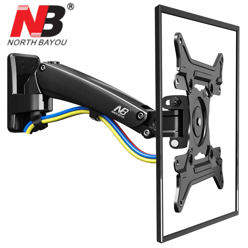 30"-40" NB F200 Gas Spring Full Motion LED LCD TV Wall Mount Retractable Rotation Monitor Holder Load Capacity 11~22lbs(5~10kgs)
30"-40" NB F200 Gas Spring Full Motion LED LCD TV Wall Mount Retractable Rotation Monitor Holder Load Capacity 11~22lbs(5~10kgs)