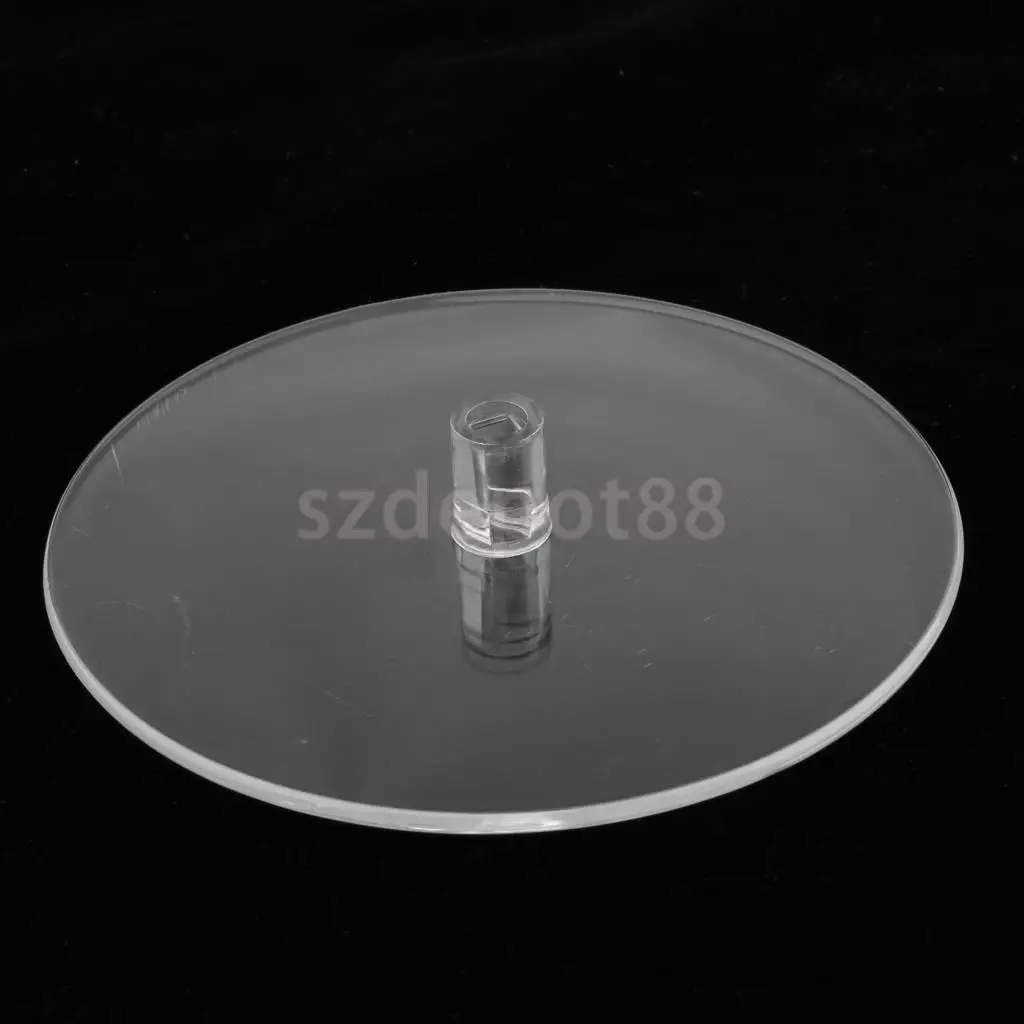 Solar Powered / Battery Rotating Display Stand Turntable with LED Light for Jewelry Watch Phone, Save Energy
