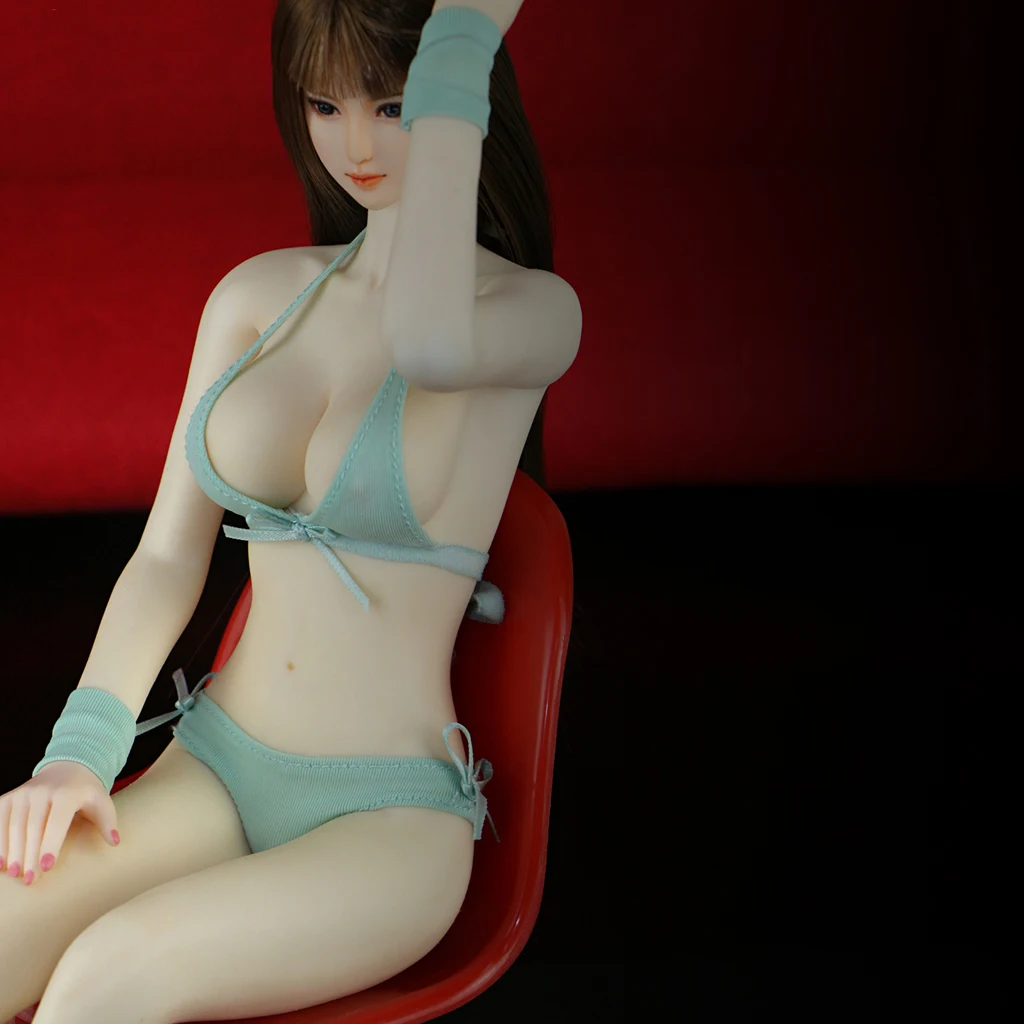 1/6 Female Underwear Sexy Bikini Swimsuit Clothing Set Green Figure Body Collection Accessories for Cy Girls TTL BBI 1/6 Female Underwear Sexy Bikini Swimsuit Clothing Set Green Figure Body Collection Accessories for Cy Girls TTL BBI