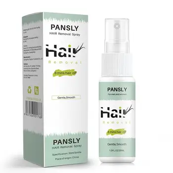 30ml Pansly 8 mins Hair off Hair Removal Cream Face Body Hair Depilatory Beard Bikini Legs Armpit Painless Hair Remover Spray 
30ml Pansly 8 mins Hair off Hair Removal Cream Face Body Hair Depilatory Beard Bikini Legs Armpit Painless Hair Remover Spray