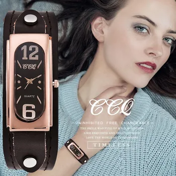 CCQ Brand Fashion Genuine Leather Women Watch Vintage Casual Ladies Analog Quartz Watch Relogio Feminino Gift Hot Selling
CCQ Brand Fashion Genuine Leather Women Watch Vintage Casual Ladies Analog Quartz Watch Relogio Feminino Gift Hot Selling