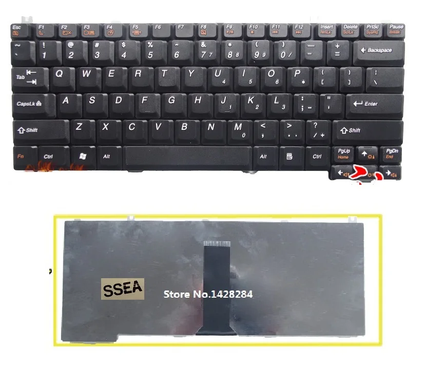 SSEA New US Keyboard For Lenovo E46 E46A E46L E47 E47A E47G laptop keyboard black
SSEA New US Keyboard For Lenovo E46 E46A E46L E47 E47A E47G laptop keyboard black