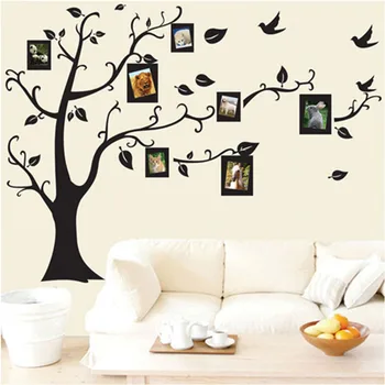 50*70cm Black Photo Frame Tree Wall Stickers PVC Removable Family Memory Wall Decal Home Decoration Diy Art Decor Dropshipping
50*70cm Black Photo Frame Tree Wall Stickers PVC Removable Family Memory Wall Decal Home Decoration Diy Art Decor Dropshipping