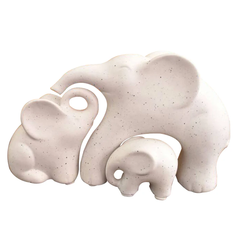 Wedding Gifts Home Decoration Ceramic Elephant Family Figurine Europe Elephant Miniature Desktop Crafts Furnishing Articles Gift
Wedding Gifts Home Decoration Ceramic Elephant Family Figurine Europe Elephant Miniature Desktop Crafts Furnishing Articles Gift