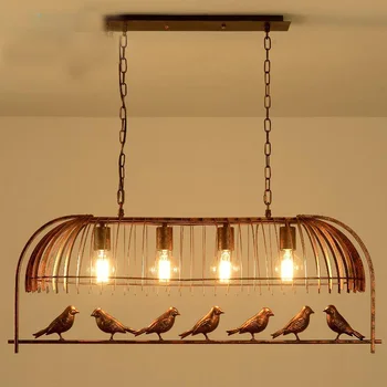 loft vintage retro industrial Iron Bird Cage Chandelier Cafe pub bar hanging light 110-240V
loft vintage retro industrial Iron Bird Cage Chandelier Cafe pub bar hanging light 110-240V