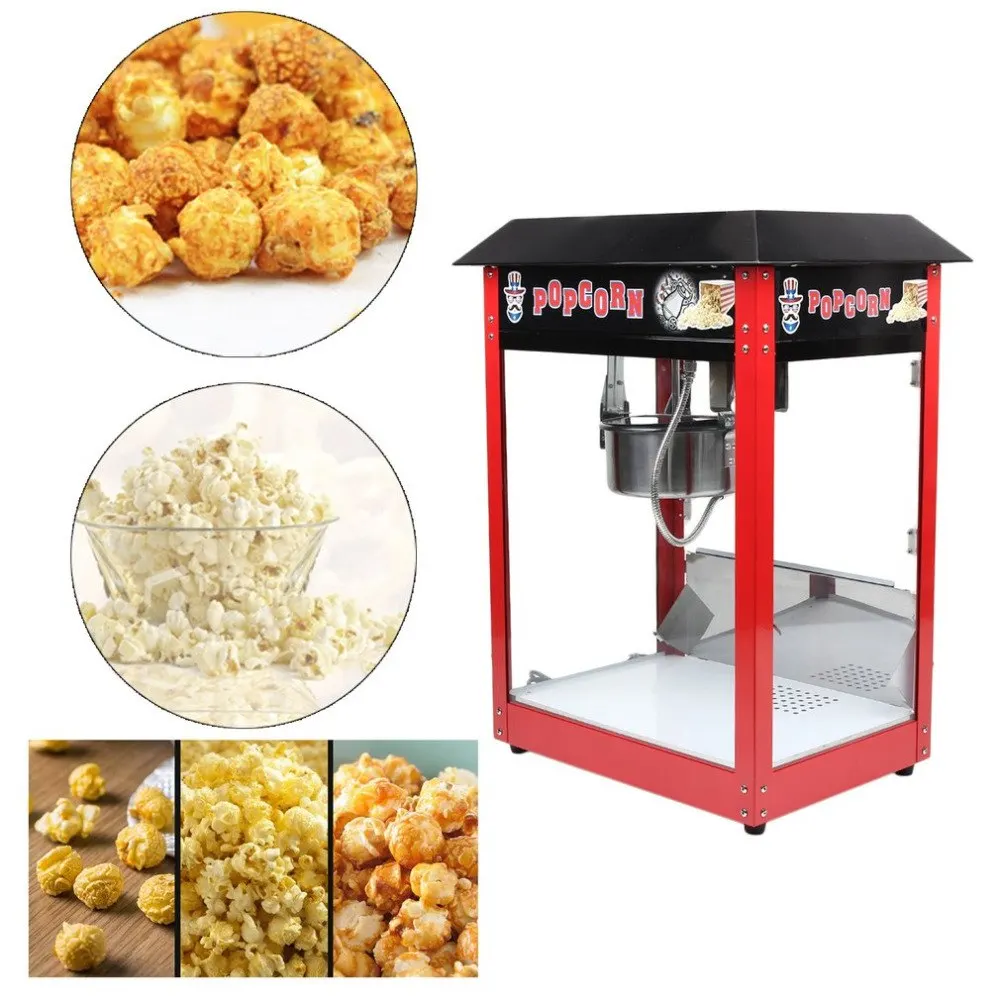 Best Commercial 1600W Electric Popcorn Machine Maker Bar Table Top Corn Popper Cooker 230V With Multi-Function Control Switches
Best Commercial 1600W Electric Popcorn Machine Maker Bar Table Top Corn Popper Cooker 230V With Multi-Function Control Switches