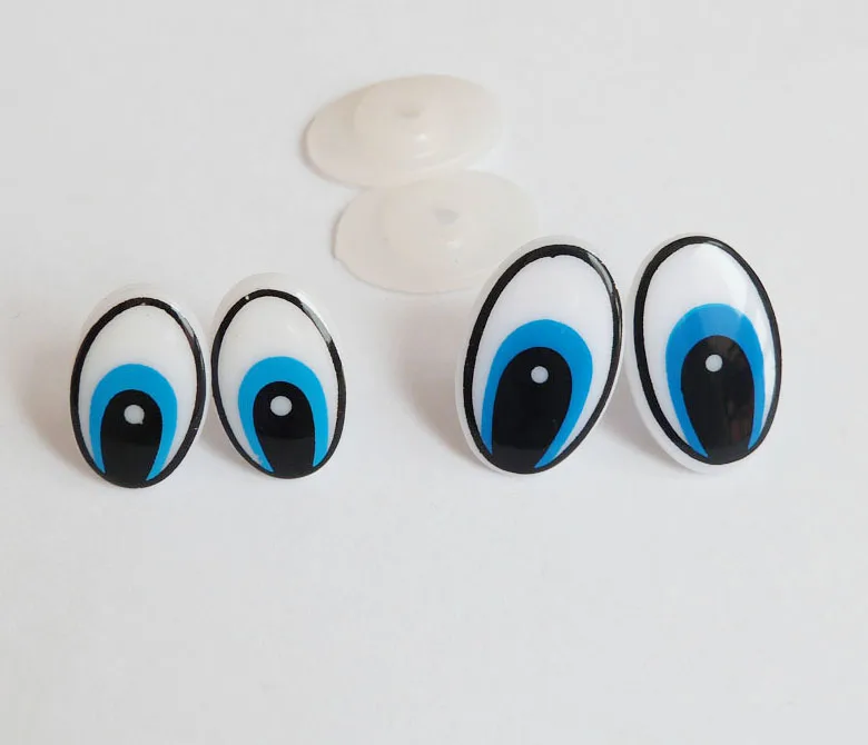 14x20mm/16x27mm cartoon plastic toy safety eyes + white hard washer for diy handcraft findings 40pcs /lot
14x20mm/16x27mm cartoon plastic toy safety eyes + white hard washer for diy handcraft findings 40pcs /lot