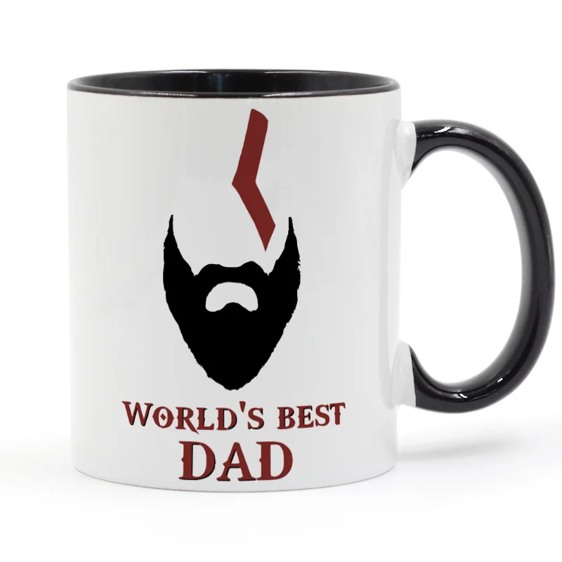 World's Best Dad - God of War Coffee Mug Ceramic Cup Color Handle Colour Inside Gifts 11oz GA1093
World's Best Dad - God of War Coffee Mug Ceramic Cup Color Handle Colour Inside Gifts 11oz GA1093