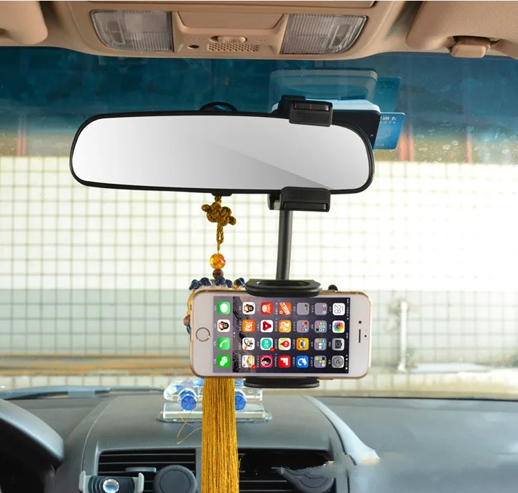 New!! Car Rearview Mirror Mobile Phone Stand Bracket Rearview Mirror Mobile Phone Support Holder for iPhone Samsung Xiaomi
New!! Car Rearview Mirror Mobile Phone Stand Bracket Rearview Mirror Mobile Phone Support Holder for iPhone Samsung Xiaomi
