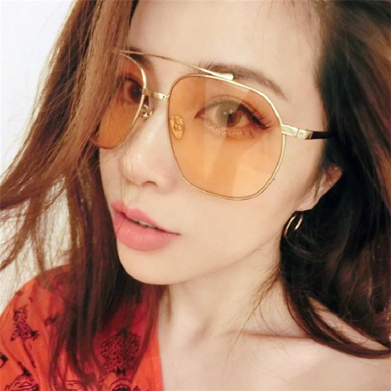 RBUDDY Oversized Retro literary Student Sunglasses Women Shades Summer Travel Flat Mirror Sunglases Men Goggles soleil femme
RBUDDY Oversized Retro literary Student Sunglasses Women Shades Summer Travel Flat Mirror Sunglases Men Goggles soleil femme