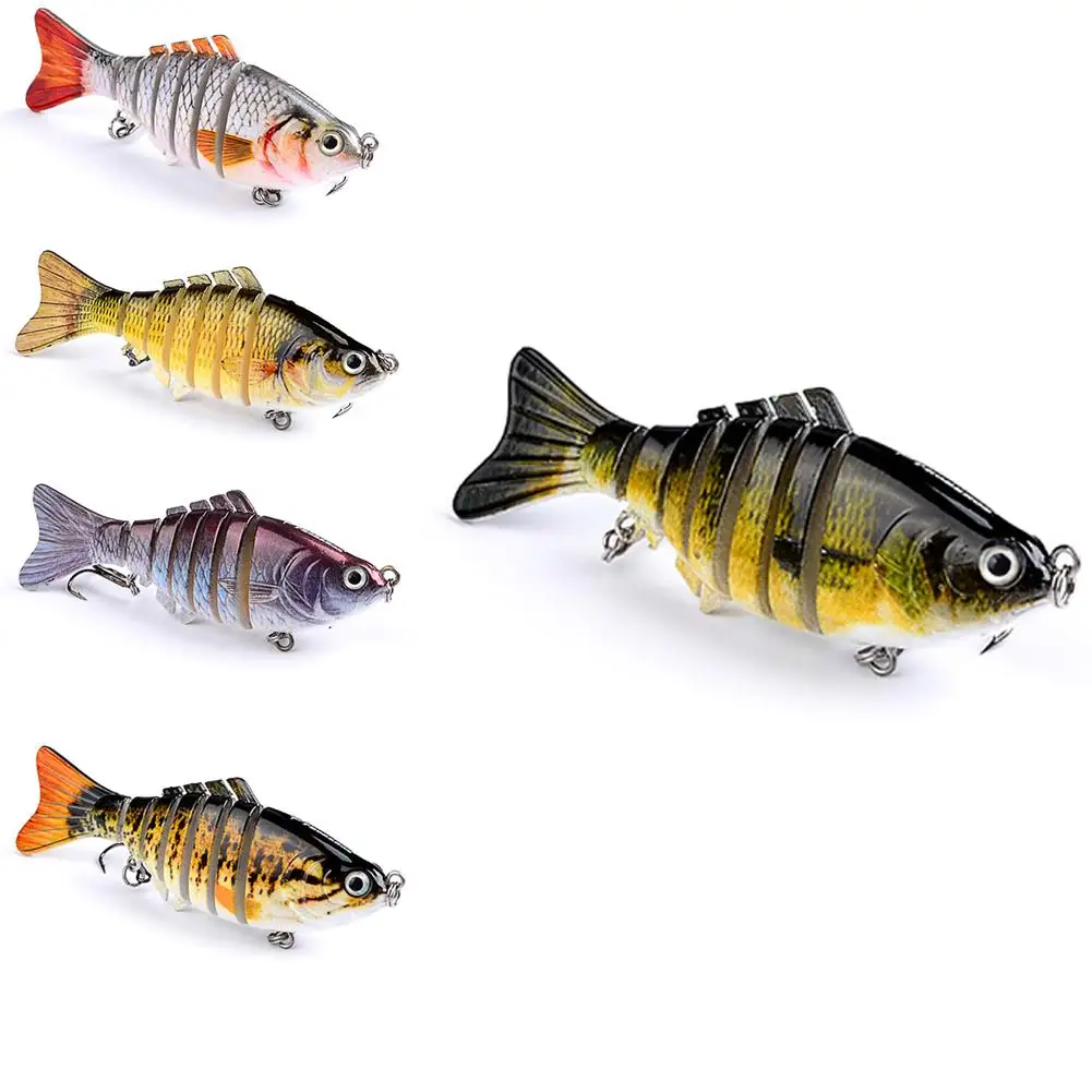 10cm Classic Lure Bait Plastic Hard Bait 15.5g With Packaging 7 Section Multi-Section Fish Bionic Bait HS001
10cm Classic Lure Bait Plastic Hard Bait 15.5g With Packaging 7 Section Multi-Section Fish Bionic Bait HS001