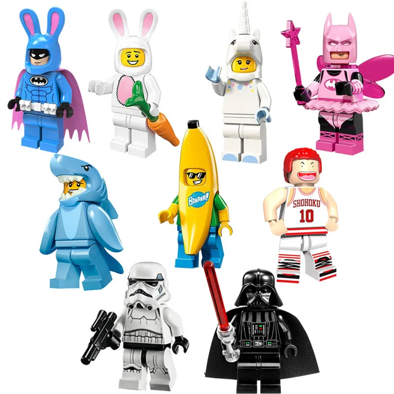 Hot Sale Rabbit Batman Fairy Shark Diy educational Splicing Puzzle Compatibled with Legoing Action Figures Toys for Children
Hot Sale Rabbit Batman Fairy Shark Diy educational Splicing Puzzle Compatibled with Legoing Action Figures Toys for Children