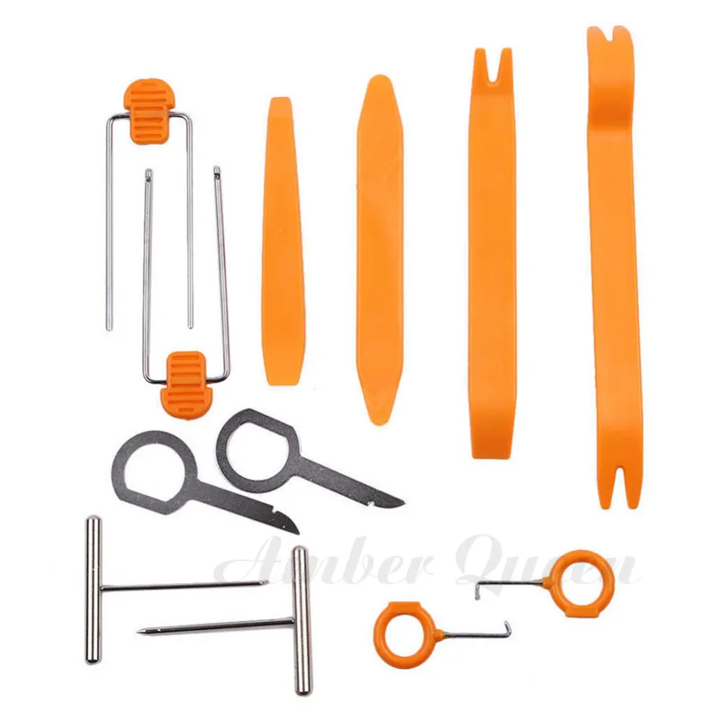 Auto Car Repair Disassembled 12pcs/Set Audio Removal Installtion Pry Tools Car Radio Door Clip Panel Trim Dash CNP ZWL-33
Auto Car Repair Disassembled 12pcs/Set Audio Removal Installtion Pry Tools Car Radio Door Clip Panel Trim Dash CNP ZWL-33