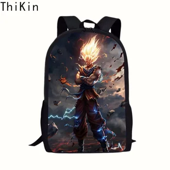THIKIN Anime Dragon Ball Super Backpacks for Teenage Boys Cool Saiyan Sun Goku Vegeta Printing Children School Bag Rucksack
THIKIN Anime Dragon Ball Super Backpacks for Teenage Boys Cool Saiyan Sun Goku Vegeta Printing Children School Bag Rucksack
