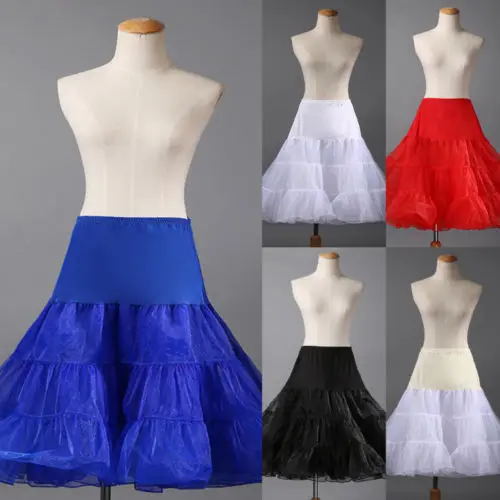 

Tutu Skirt Silps swing Rockabilly Petticoat Underskirt Crinoline fluffy pettiskirt for Wedding Bridal Retro Vintage Women Gown