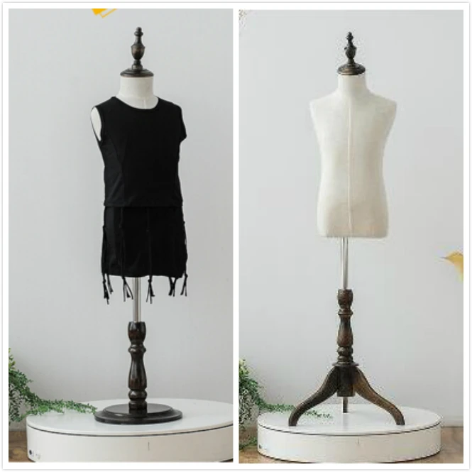 1pcs 4 years old Tripod round holder Children mannequins for dresses clothes linen cotton Upper-Body cosmetology window Display
1pcs 4 years old Tripod round holder Children mannequins for dresses clothes linen cotton Upper-Body cosmetology window Display