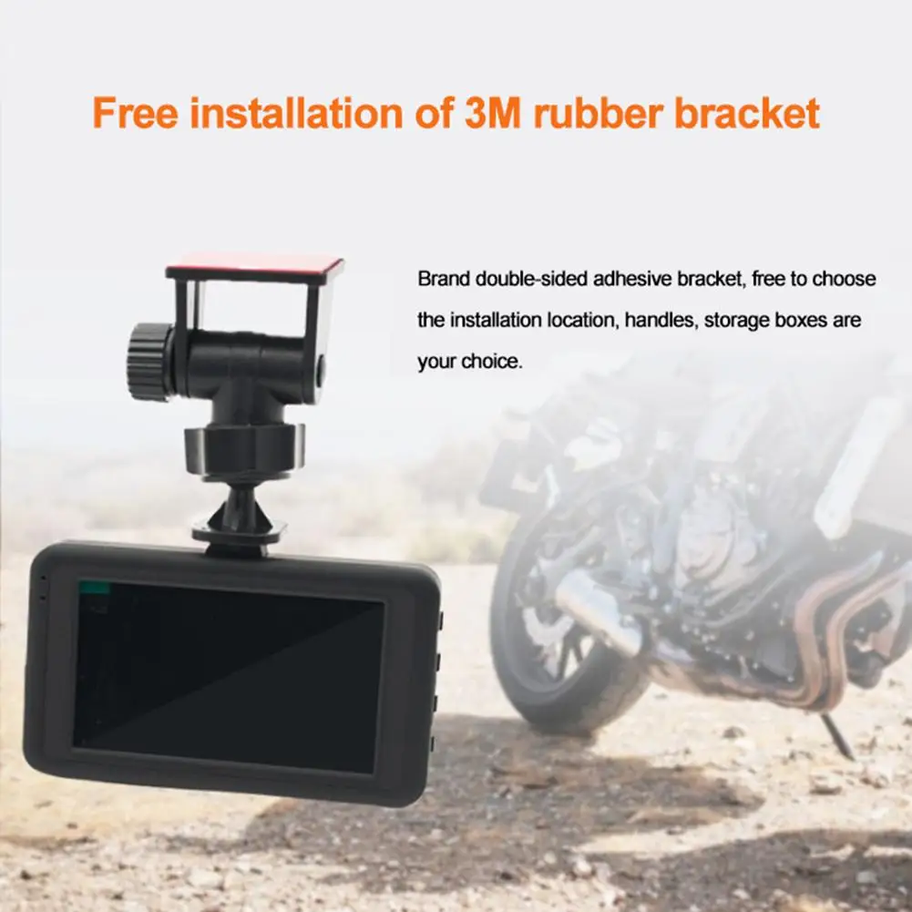3.0 Inch Screen Display Motorcycle Riding Recorder HD Front&Rear View Waterproof Motorbike Dual Lens Dash Cam Riding Camera
3.0 Inch Screen Display Motorcycle Riding Recorder HD Front&Rear View Waterproof Motorbike Dual Lens Dash Cam Riding Camera