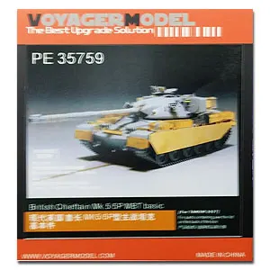 KNL HOBBY Voyager Model PE35759 modern British chiefs MK5 / 5P main battle tanks basic pieces
KNL HOBBY Voyager Model PE35759 modern British chiefs MK5 / 5P main battle tanks basic pieces