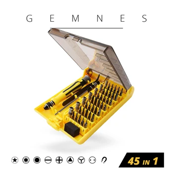 Precision 45 In 1 Electron Torx Mini Magnetic Laptop Screwdriver Tool Set Hand Tools Kit Opening Repair Phone Laptop Tools
Precision 45 In 1 Electron Torx Mini Magnetic Laptop Screwdriver Tool Set Hand Tools Kit Opening Repair Phone Laptop Tools