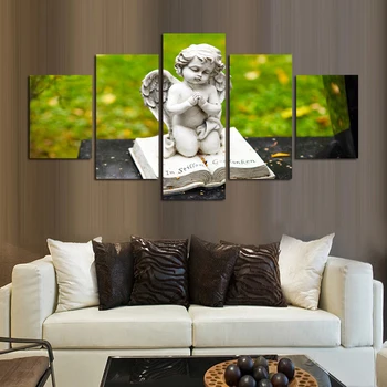 modern lovely stone angel is in the book to pray picture prints oil painting effect on canvas decorate the art wall FA172
modern lovely stone angel is in the book to pray picture prints oil painting effect on canvas decorate the art wall FA172