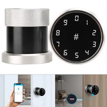 Card Reader Password Locks Home Security Door Lock Bluetooth Digital APP Smart smart door lock Silver High Quality
Card Reader Password Locks Home Security Door Lock Bluetooth Digital APP Smart smart door lock Silver High Quality