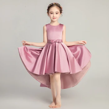 Sweet Sleeveless Girl Ball Gown Dress Bow Flower Girls Dresses Purple For Wedding O-neck Princess Kids Occasion Communion Gowns
Sweet Sleeveless Girl Ball Gown Dress Bow Flower Girls Dresses Purple For Wedding O-neck Princess Kids Occasion Communion Gowns
